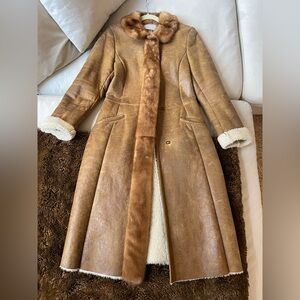 Prada Vintage Shearling Coat